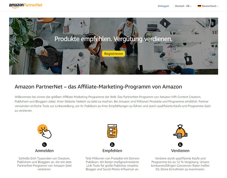 Amazon Partnernet