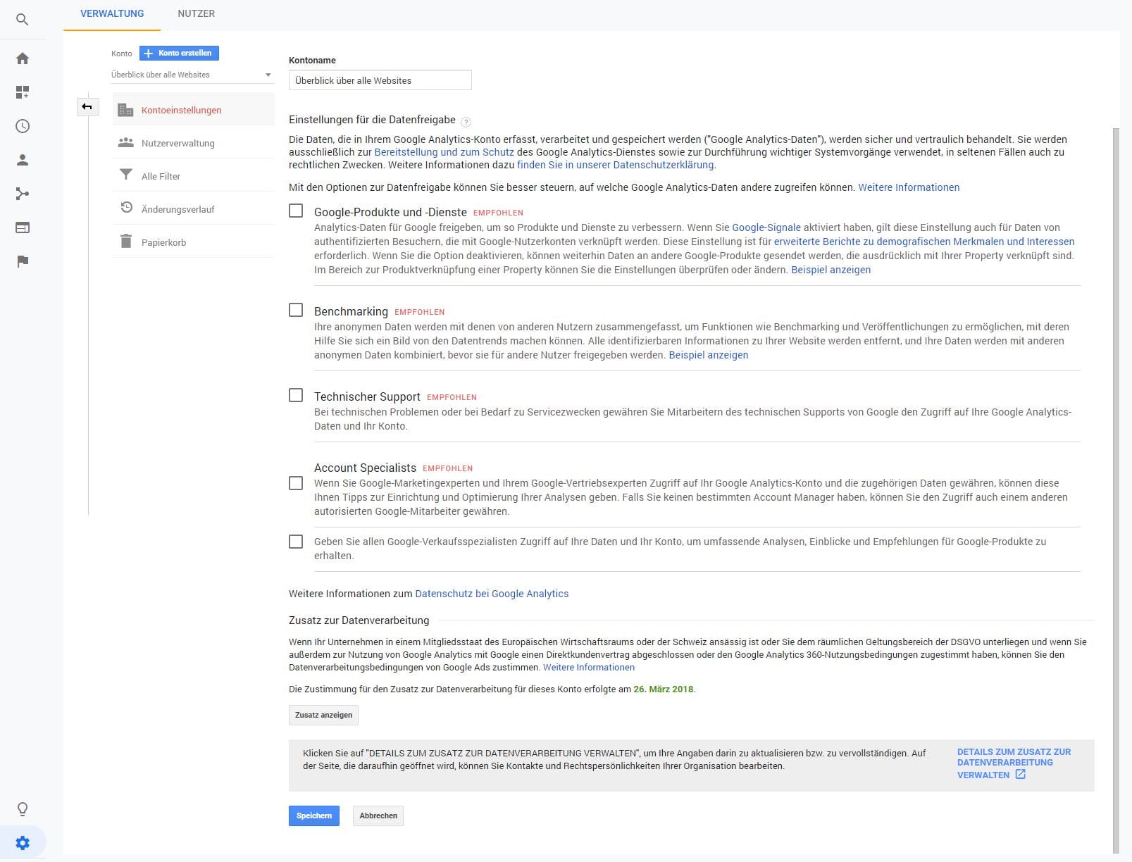 datenverarbeitung google dsgvo