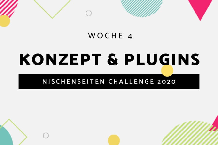 #4 – Nischenseiten Challenge 2020 // Konzept & Plugins