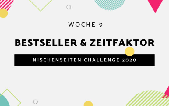 #9 – Nischenseiten Challenge 2020 // Bestseller & Zeitfaktor