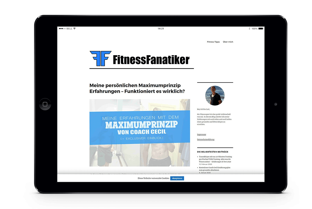 Fitness Fanatiker