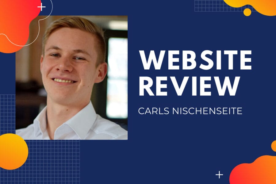 Nischenseiten Review – Carls Fitness Website