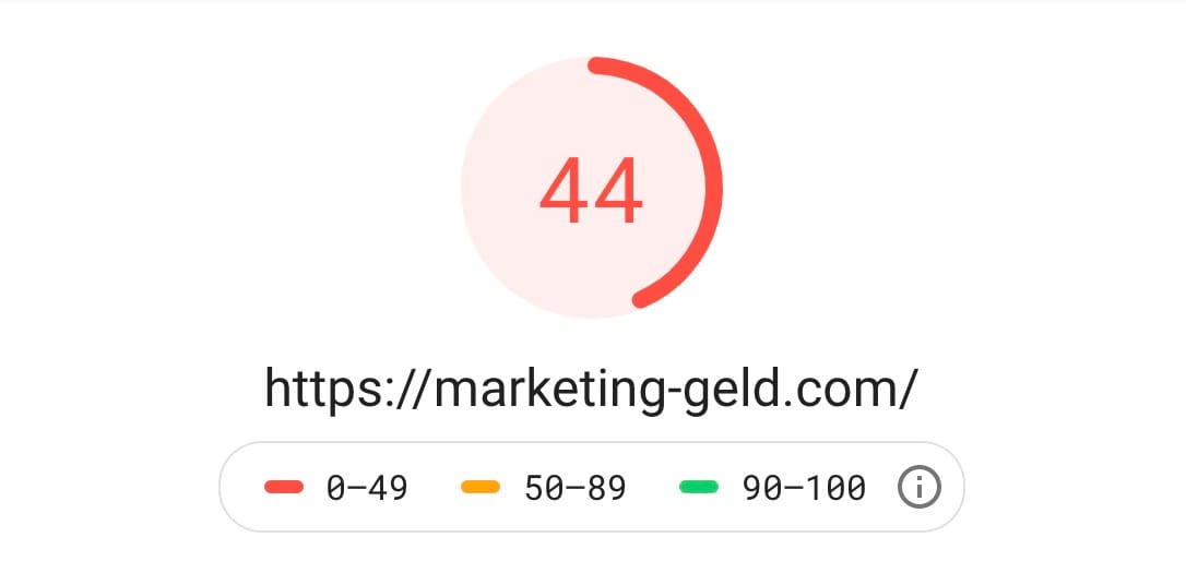 Mobile Page Speed