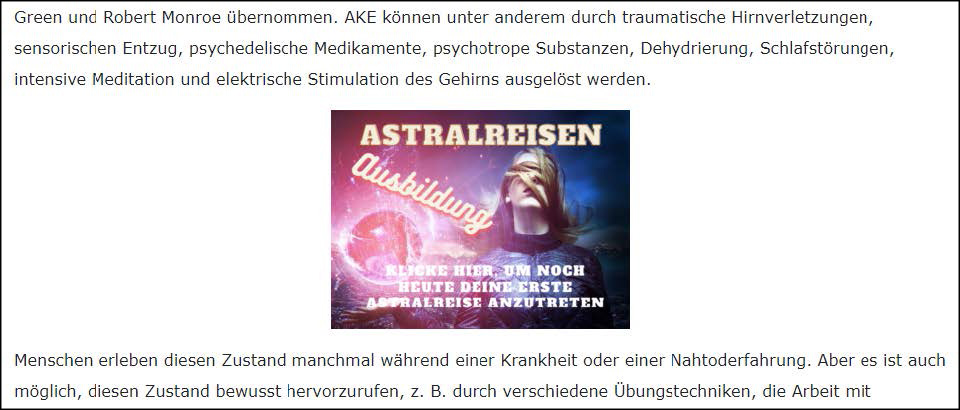 Astralreisen