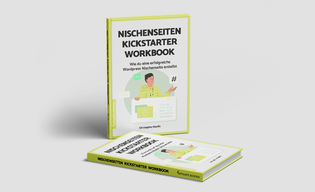 Nischenseiten Kickstarter Workbook – Anleitung für Anfänger