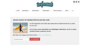 Surfnomade Screenshot