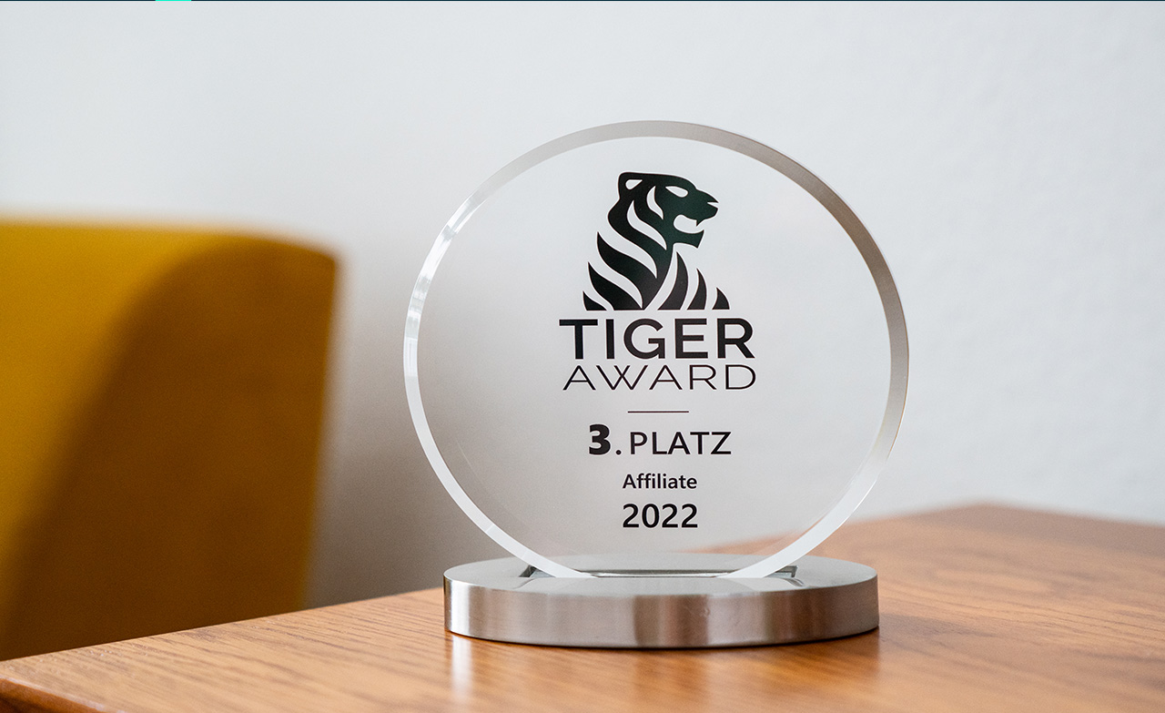 Tiger Award 2022 Affiliate Marketing