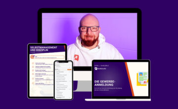 Digitales Einzelunternehmen gründen – Der Kurs im Überblick